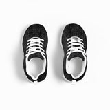 Womens Sneakers - Black And White Canvas Sports - LuxNovaHub 