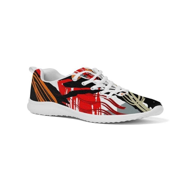 Womens Sneakers - Multicolor Retro Style Low Top - LuxNovaHub 